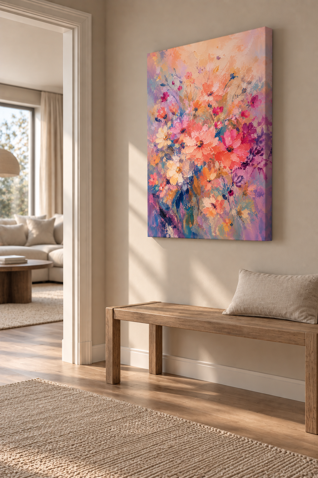 Color in Bloom - Canvas