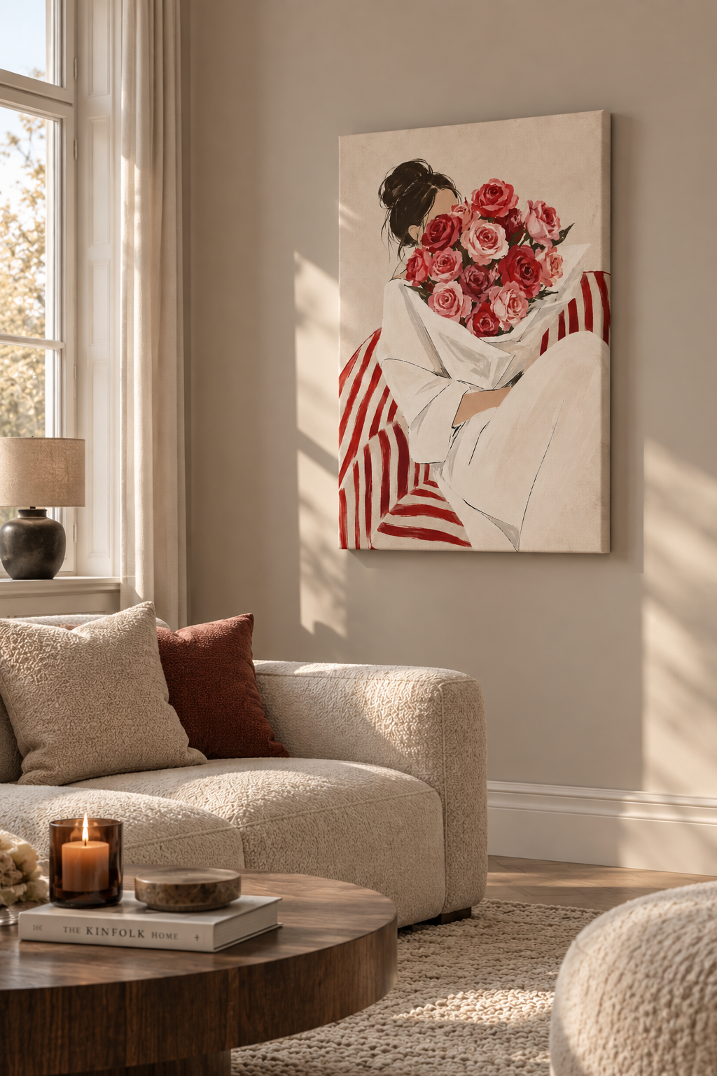 The Bouquet - Canvas