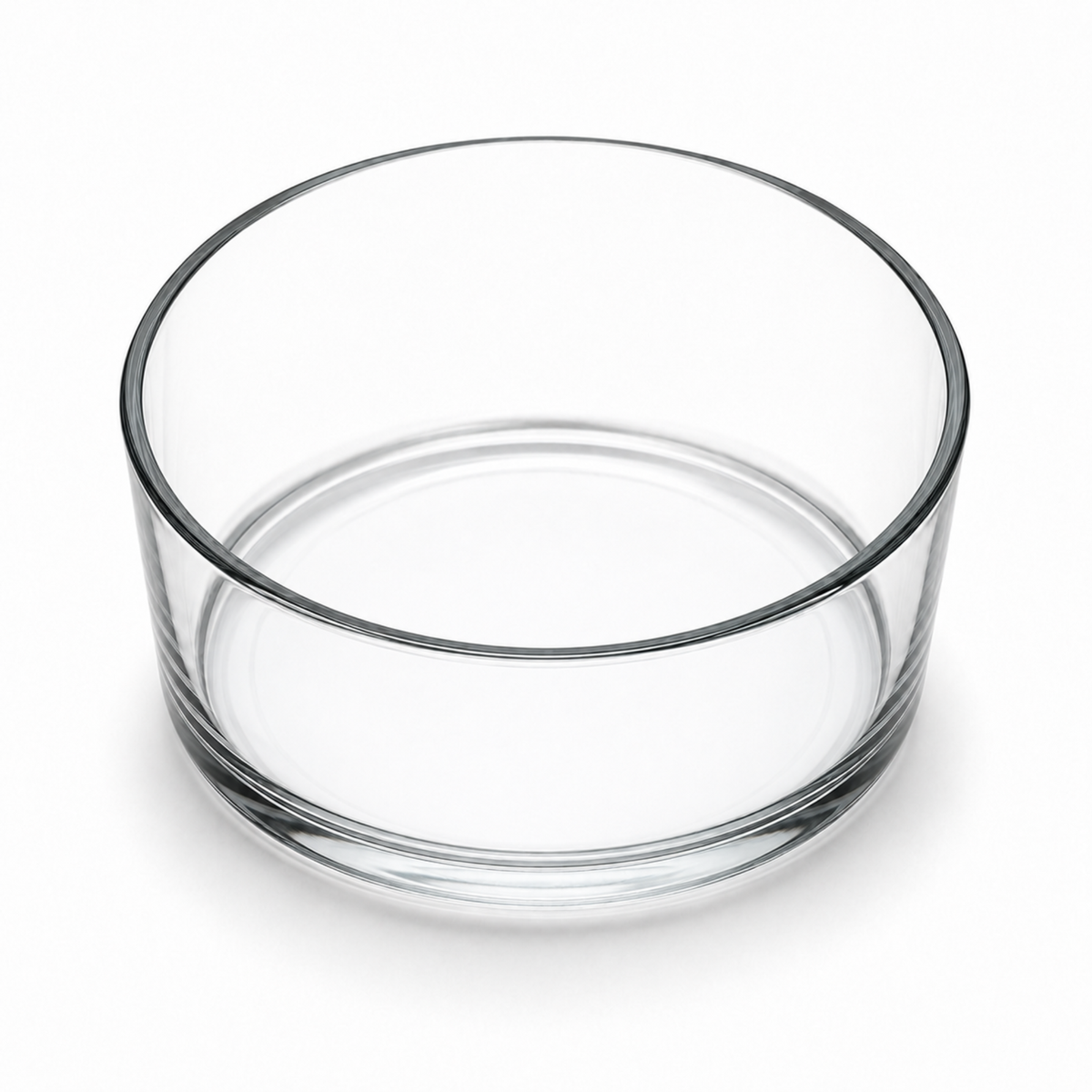 Rund glasskål (20 cm) - Clara