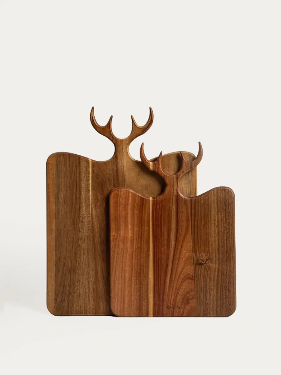 Serveringsbrädor med renhorn - MOOKA