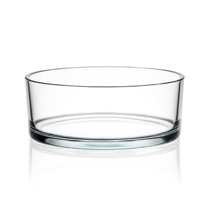 Rund glasskål (20 cm) - Clara