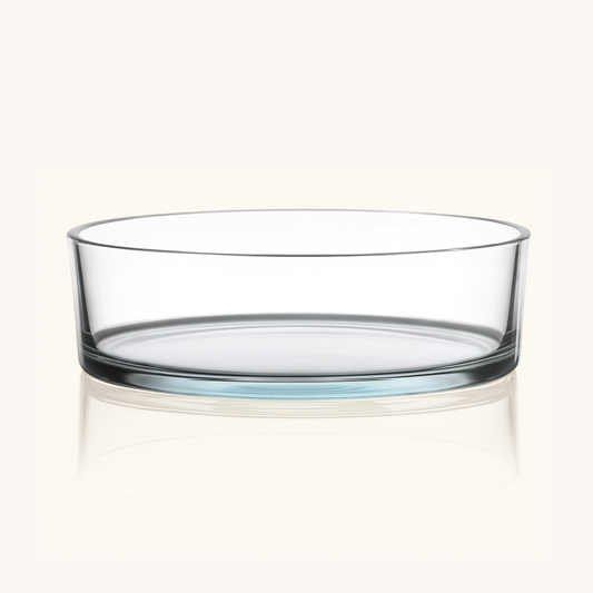Round glass bowl (25 cm) - Clara