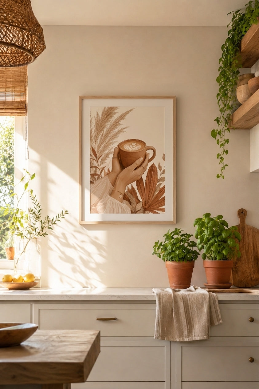 Autumn Latte Poster
