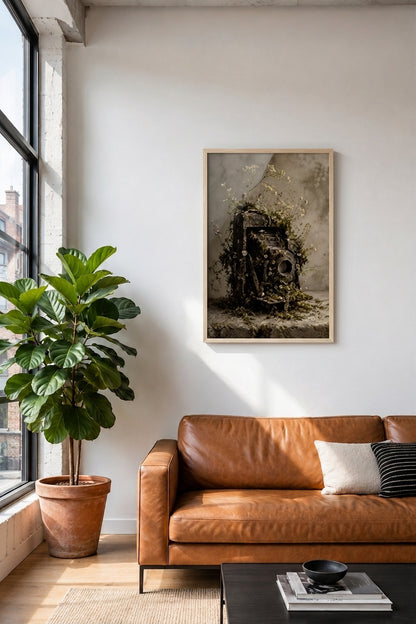 Blooming Lens - Framed Poster