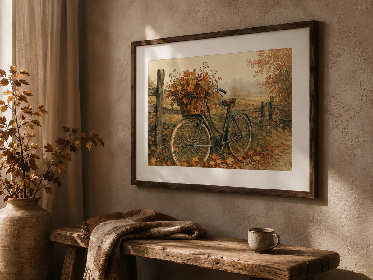 Autumn Ride Poster