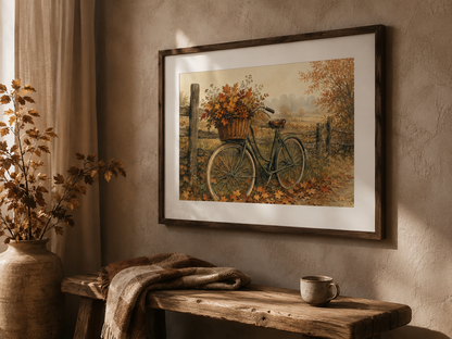Autumn Ride Poster