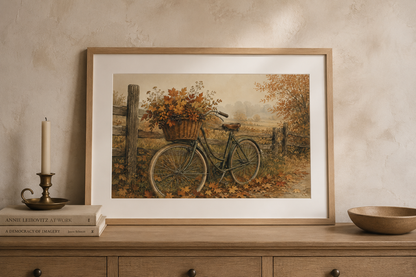 Autumn Ride Poster