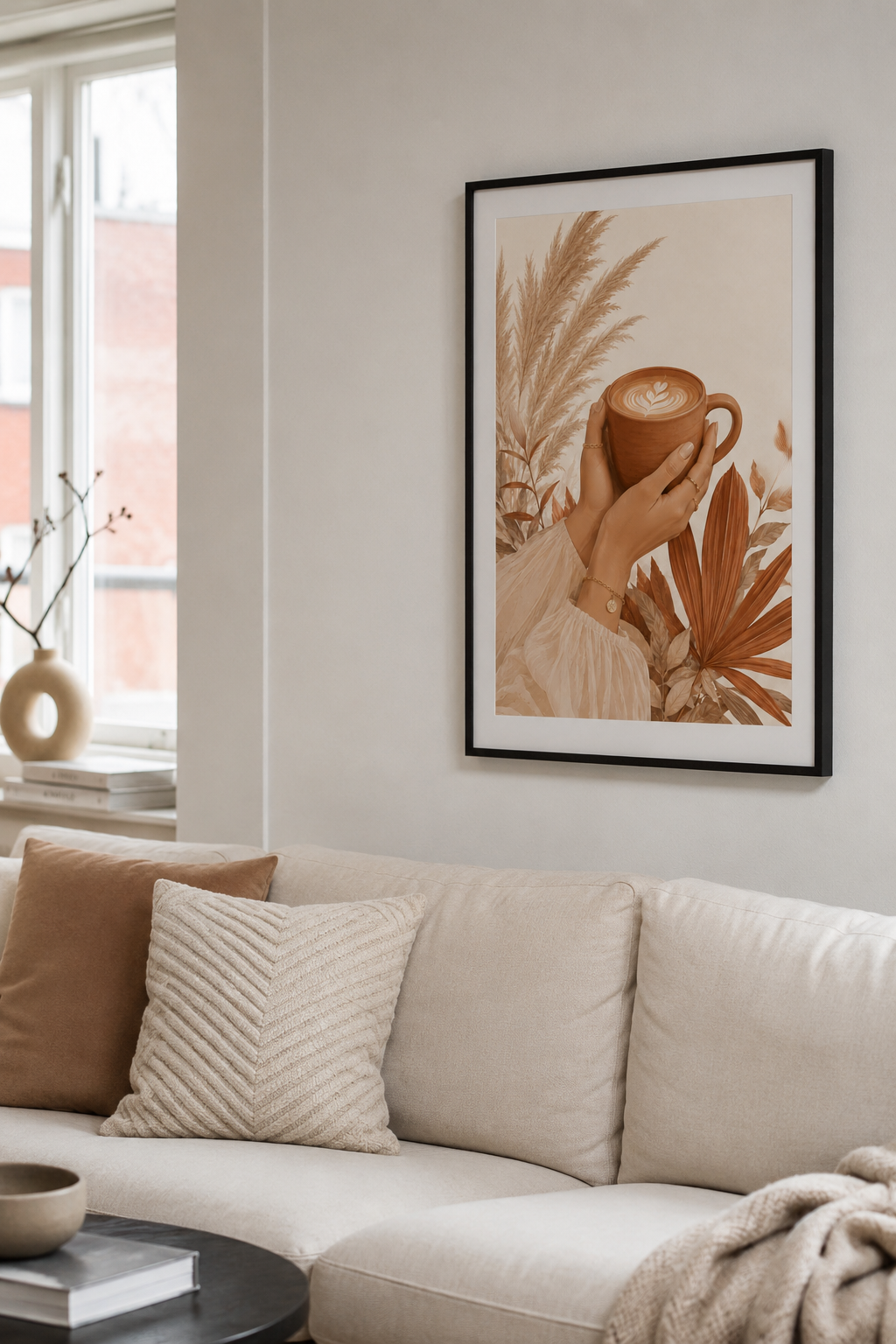 Autumn Latte Poster