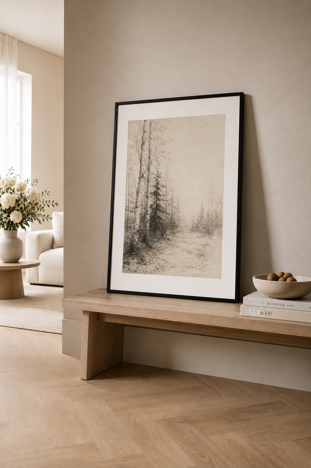 Nordic Woodland Poster