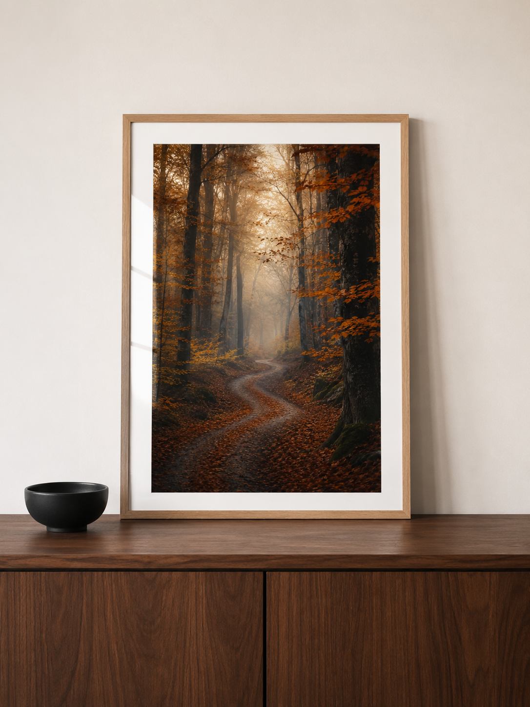 Woodland Autumn Poster