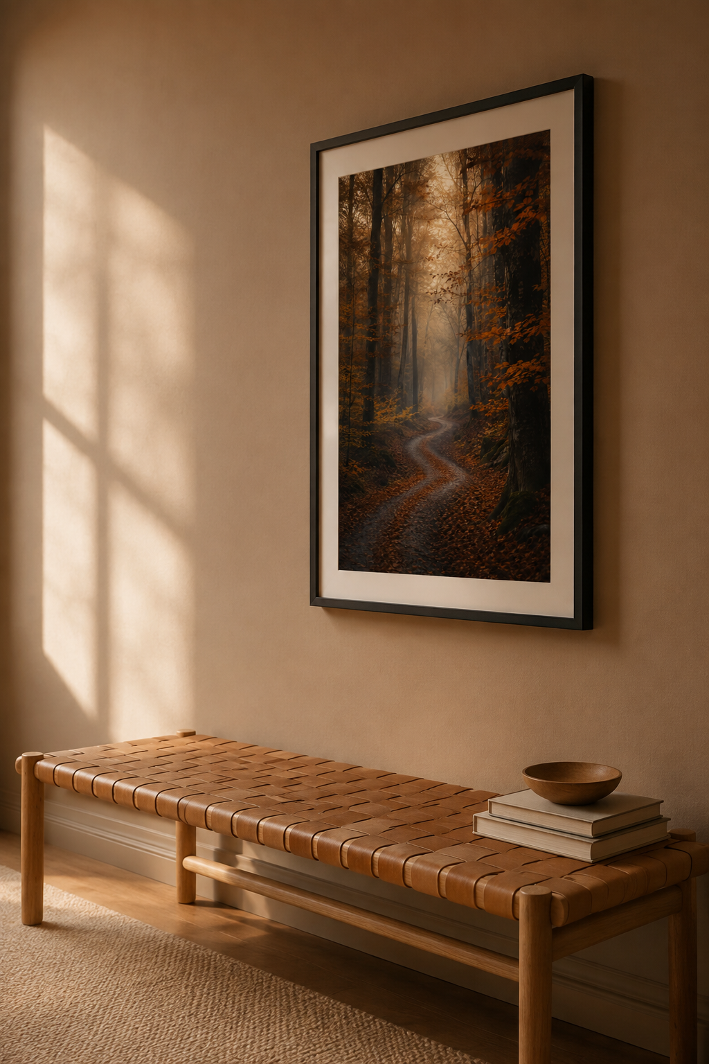 Woodland Autumn Poster