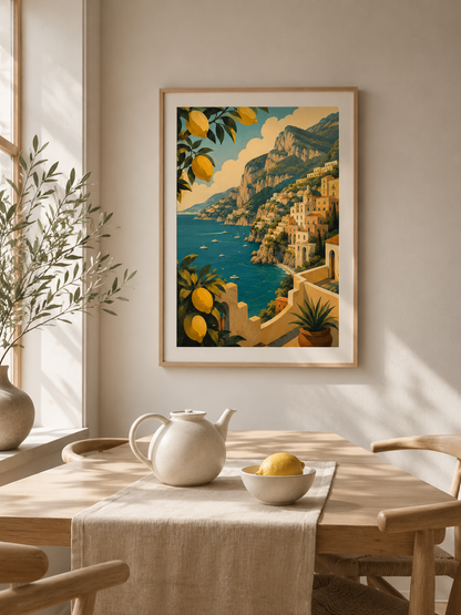 Lemon View - Framed Poster