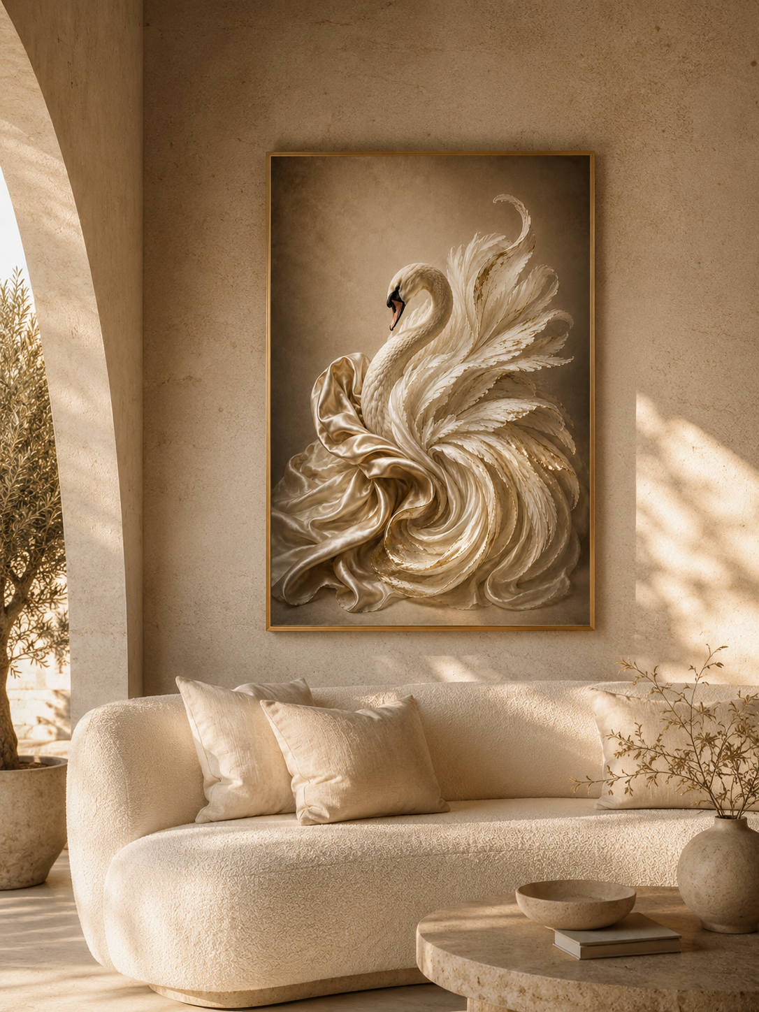 Velvet Feathers Poster