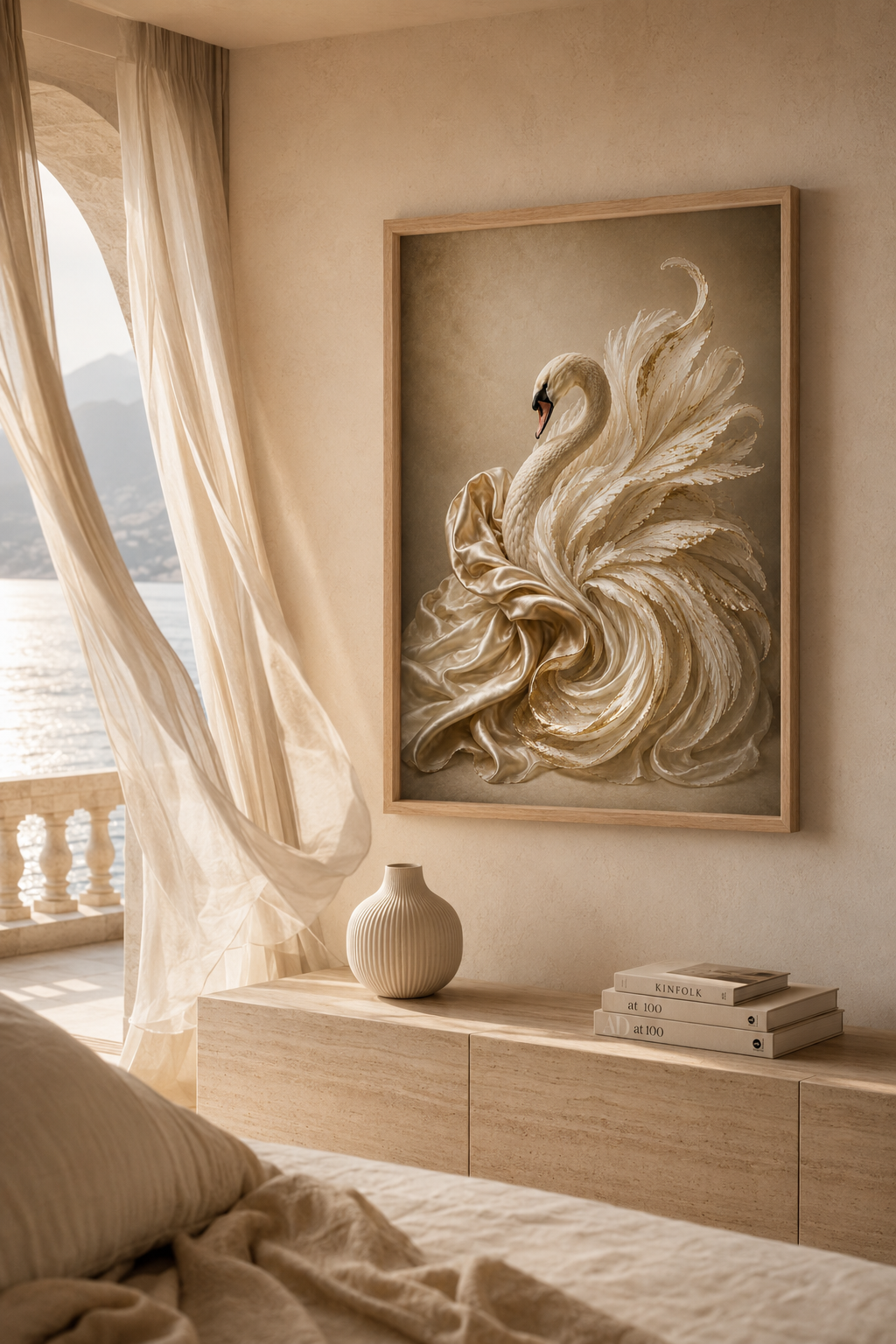 Velvet Feathers Poster