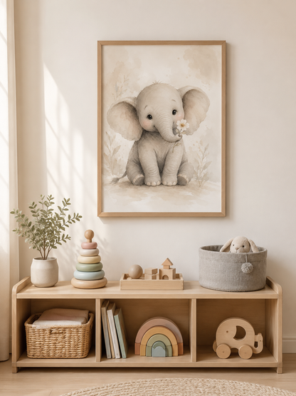 Tiny Trunk - Framed Poster