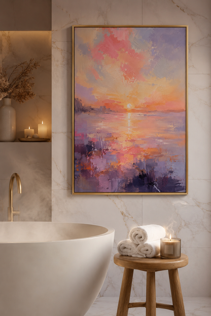 Lavender Coast Poster