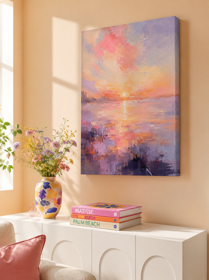 Lavender Coast - Canvas