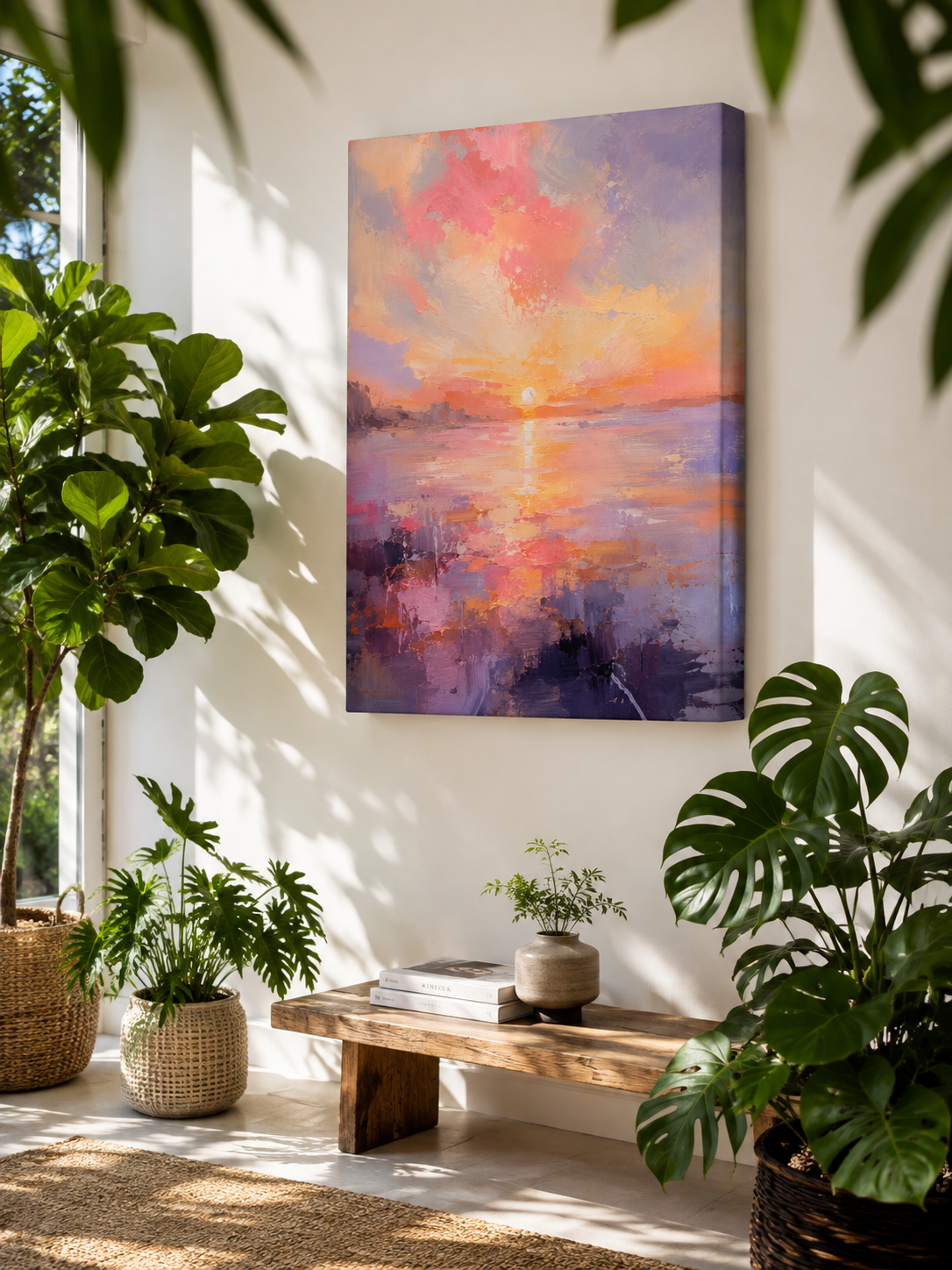 Lavender Coast - Canvas