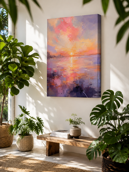 Lavender Coast - Canvas