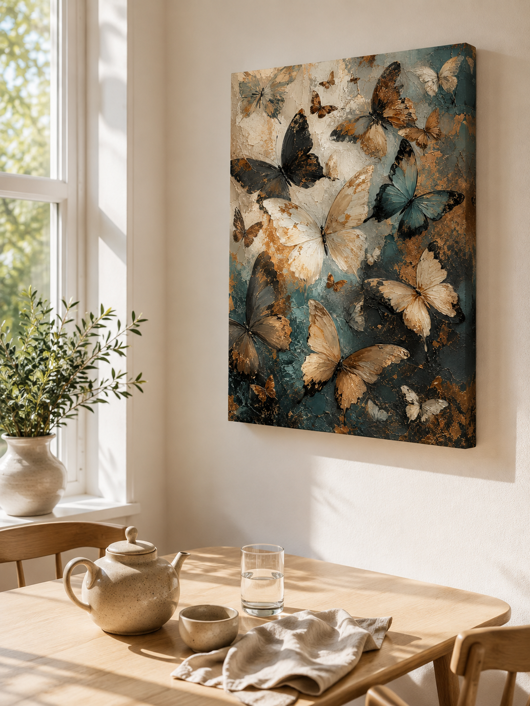 Gilded Wings - Canvas