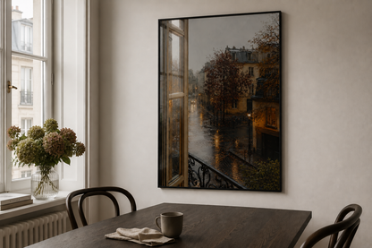 Autumn in Paris Poster