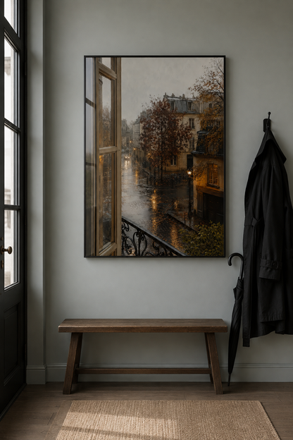 Autumn in Paris Poster