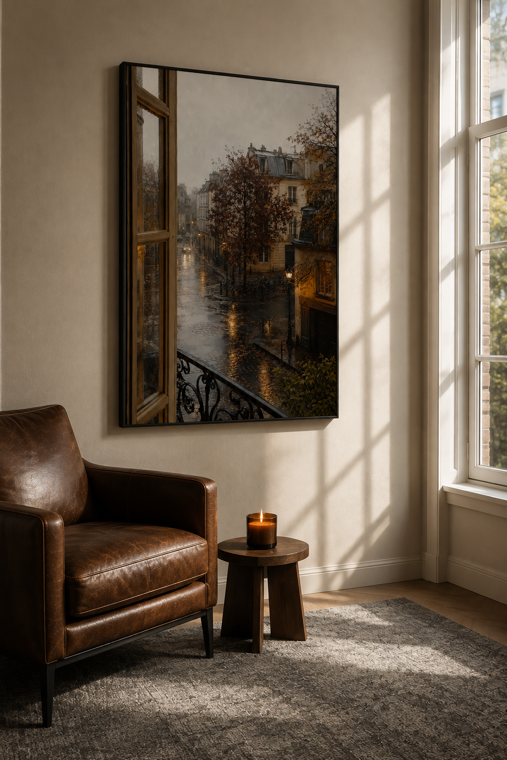 Autumn in Paris Poster