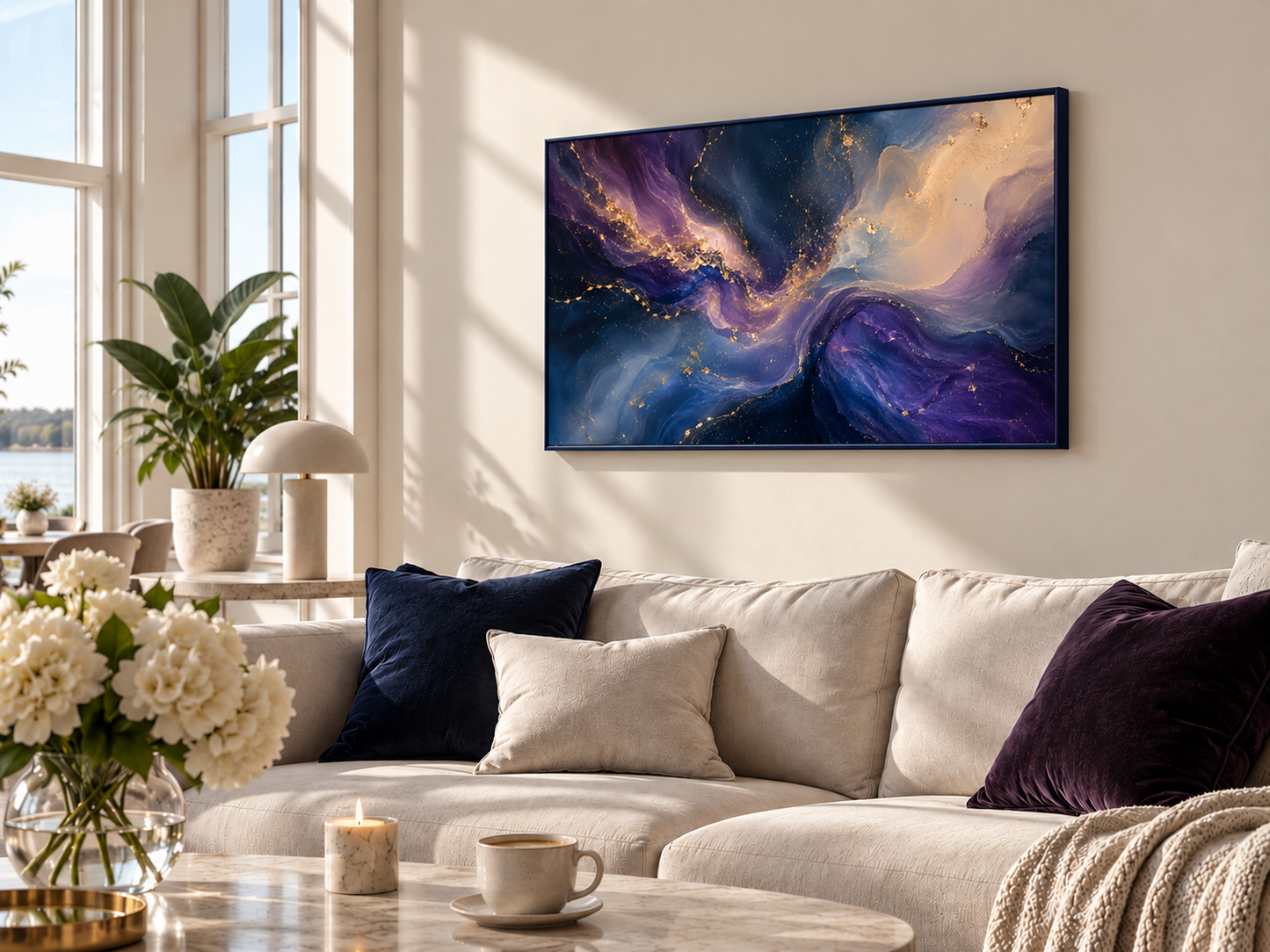 Celestial Flow Poster