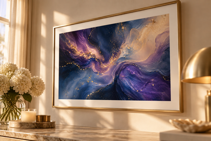 Celestial Flow Poster
