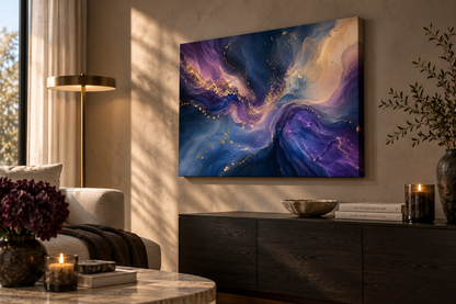 Celestial Flow - Canvas