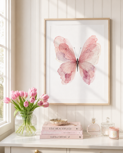 Painted Wing Poster