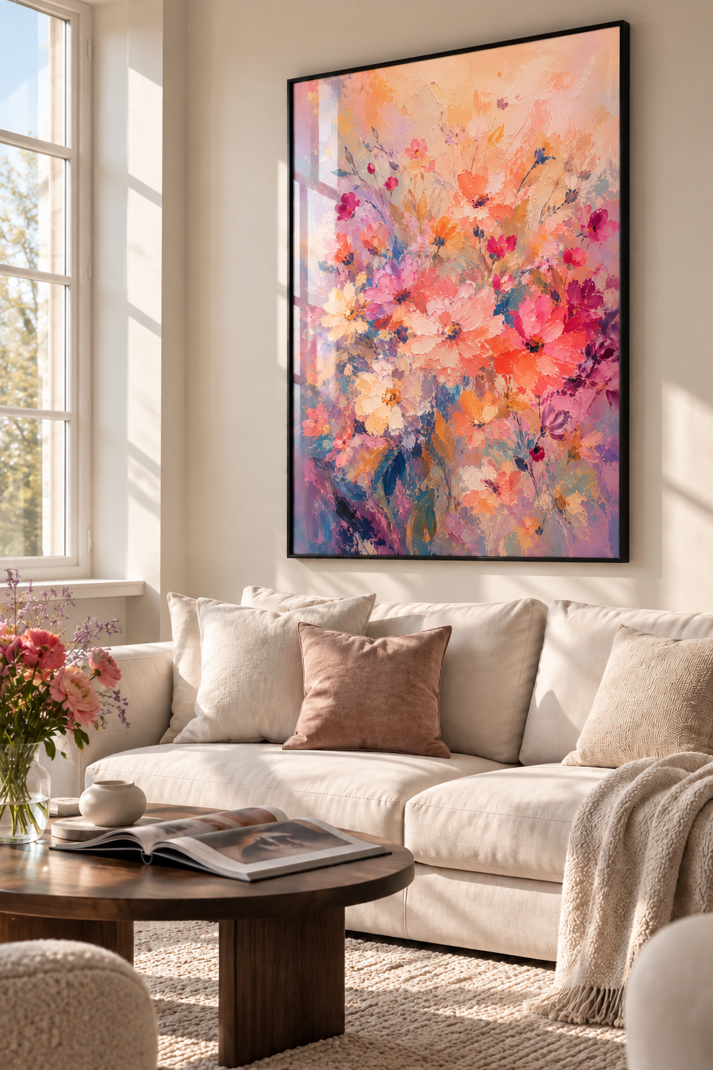 Color in Bloom Poster