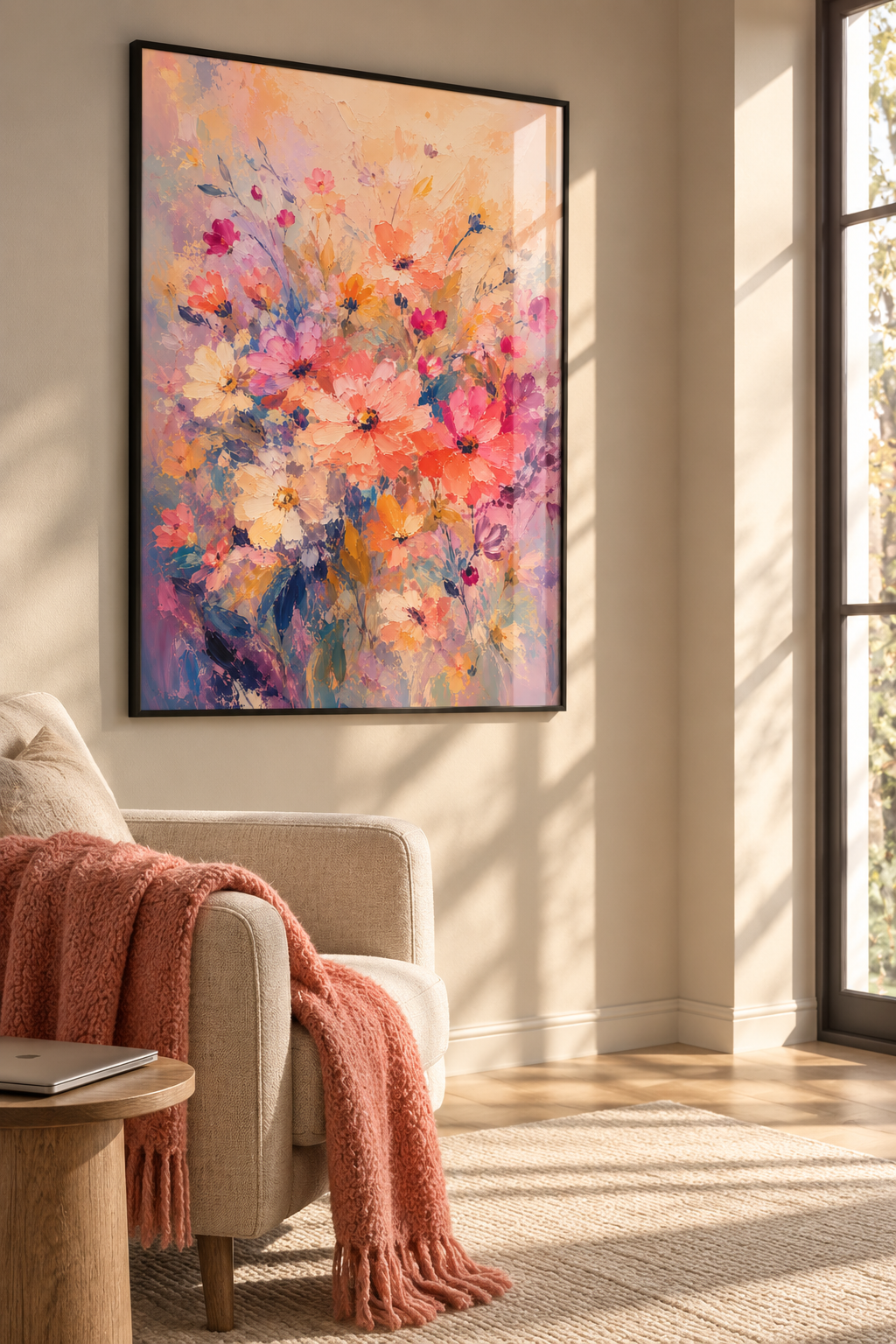 Color in Bloom Poster