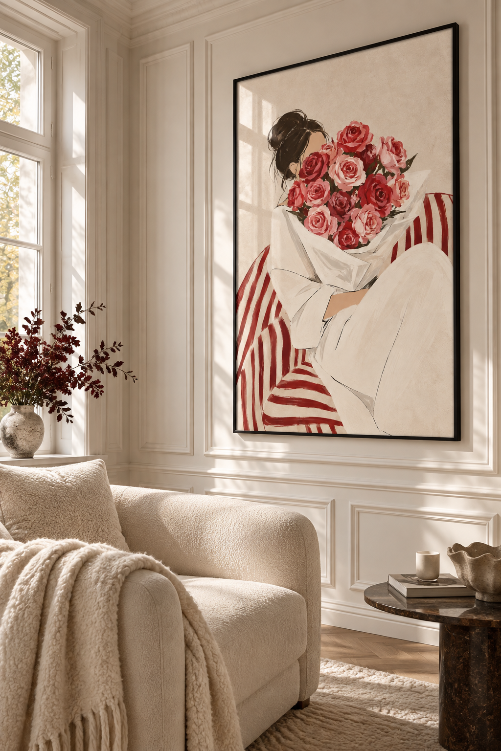 The Bouquet - Framed Poster