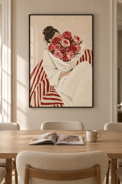 The Bouquet - Framed Poster