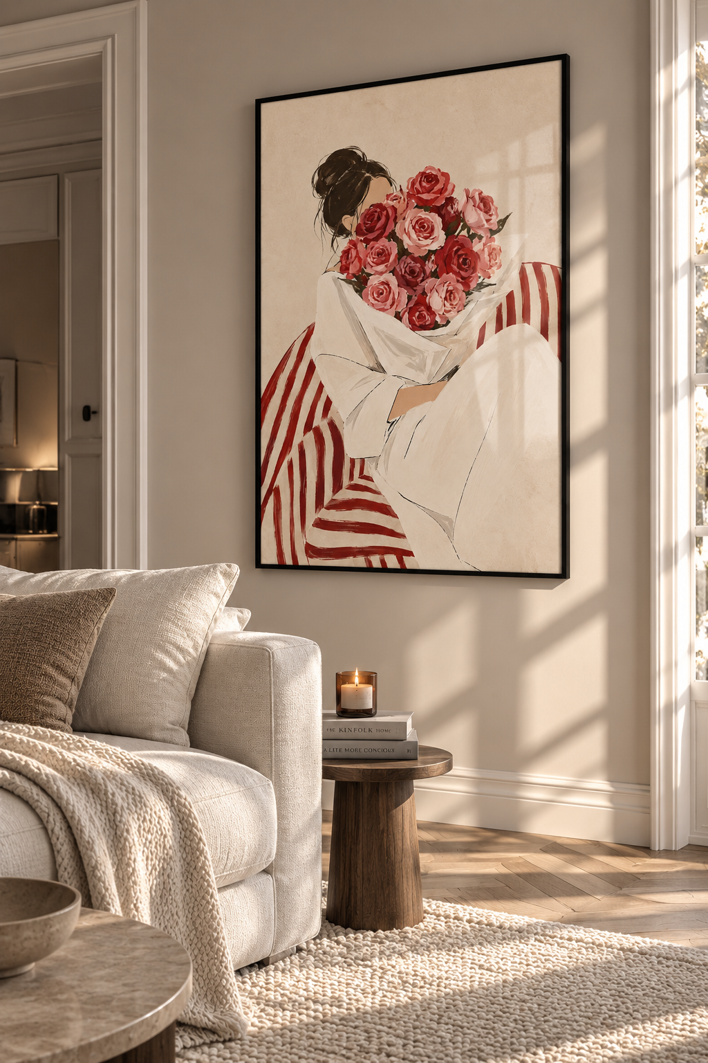 The Bouquet - Framed Poster