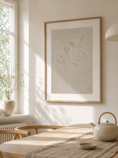Delicate Branch - Framed Poster