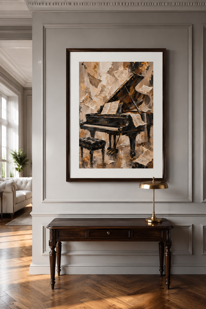 Midnight Sonata - Framed Poster