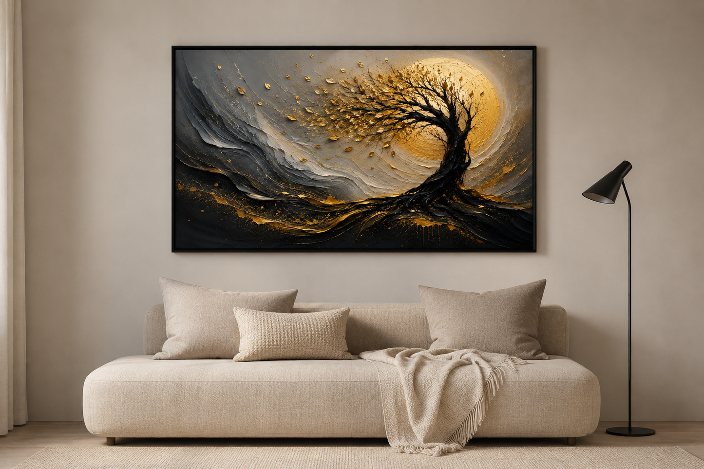 Moonlit Tree Poster
