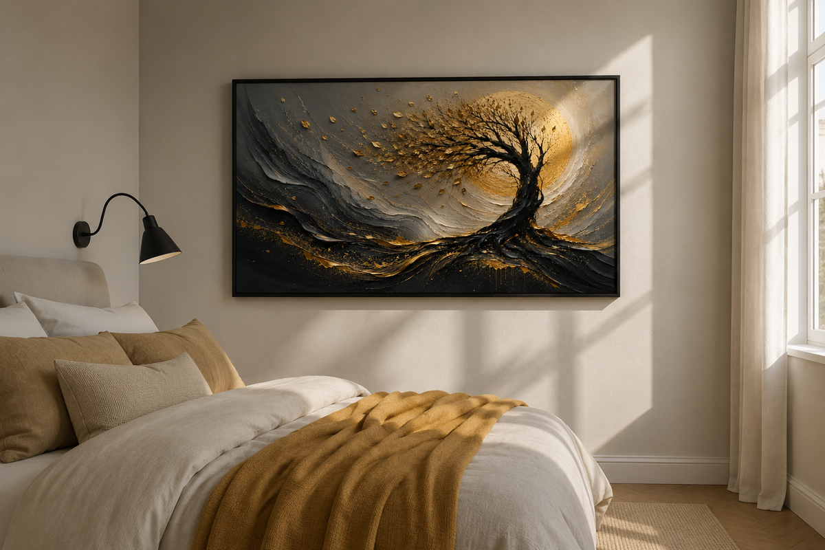 Moonlit Tree Poster