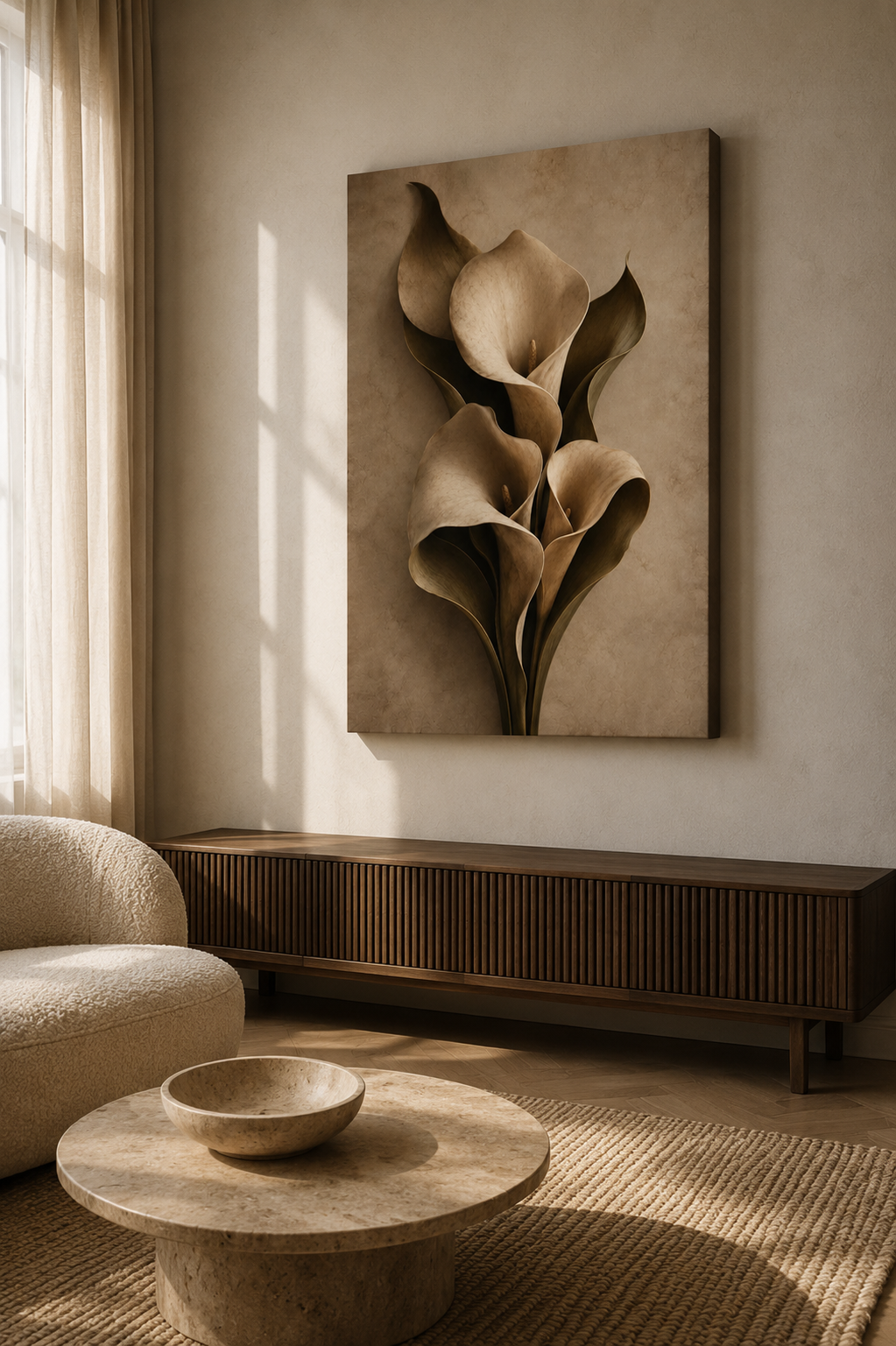 Calla Forms - Canvas