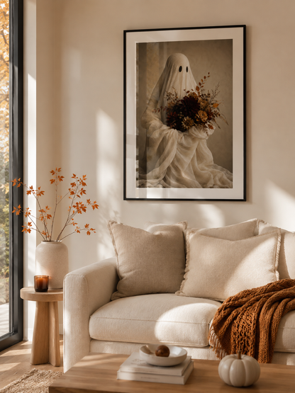 Halloween Friendly Ghost Poster