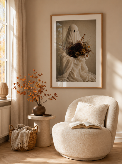 Halloween Friendly Ghost Poster