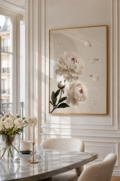 Peony Poster