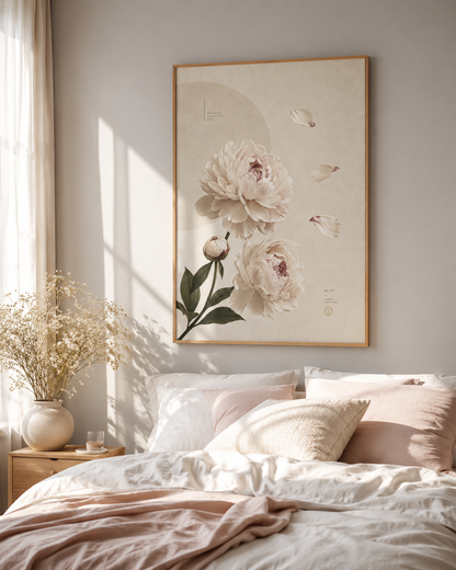 Peony Poster