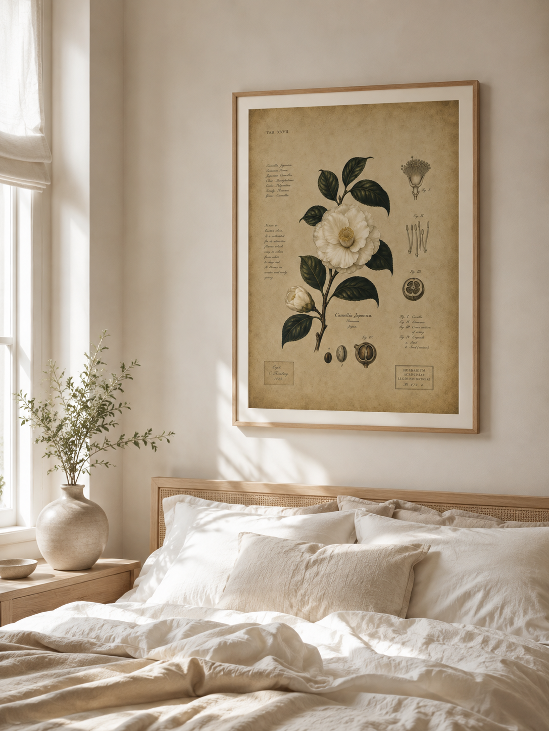 Camellia Japonica Poster