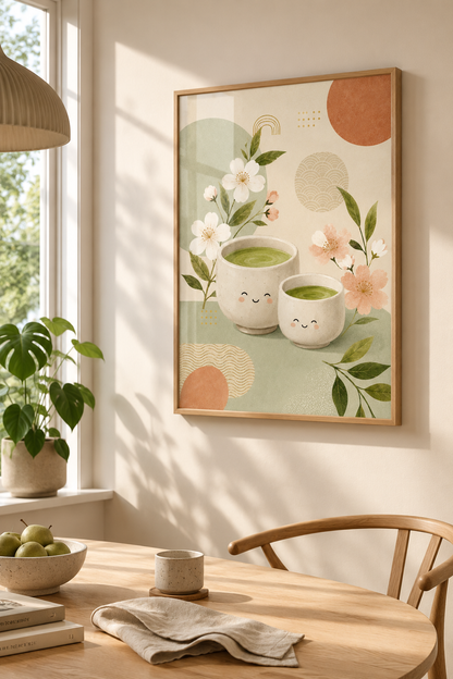 Matcha Moments Poster