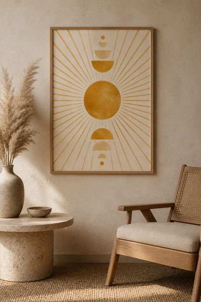 Solar Alignment - Framed Poster