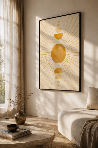 Solar Alignment - Framed Poster