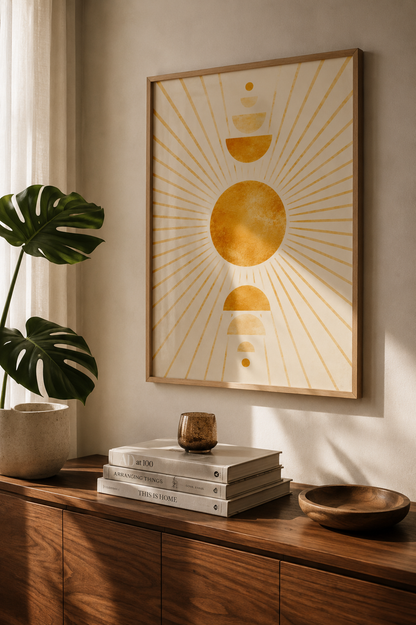 Solar Alignment - Framed Poster